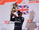 PICS: Hamilton wins crash-marred Bahrain Grand Prix