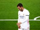 Football: Madrid's Hazard sidelined with thigh injury