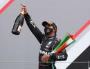 PICS: Hamilton breaks Schumi's F1 record 92nd win