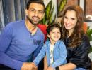 Sania tells son: 'You light up my world'