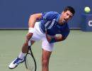 US Open PIX: Djokovic, Osaka advance; Pliskova shocked