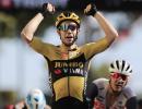 Van Aert wins seventh stage of the Tour de France