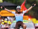 Tour de France: Peters wins 8th stage