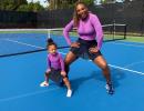 Serena says tennis playing mothers live a 'double life'