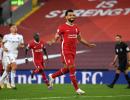 EPL PHOTOS: Salah tricks as Reds down impressive Leeds