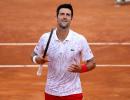 Djokovic to face Schwartzman in Italian Open final