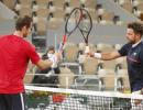 French Open PIX: Andy Murray's hopes crushed