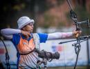 Archery World Cup: Women's recurve team win gold