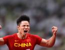 China's Su makes 100m final; Bromell out in semis