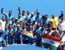 PICS: India hockey players celebrate bronze medal win!