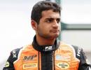 Raghunathan third Indian to test F1 car