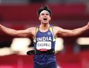 PIX: Neeraj earns India historic Olympics javelin GOLD