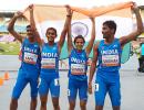 India mixed relay team in final of U-20 Worlds