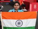 Bhavinaben wins historic silver at Tokyo Paralympics