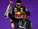 Hamilton wins crazy Saudi GP to level with Verstappen