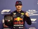 Verstappen beats Hamilton to pole in Abu Dhabi