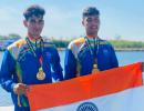 Arjun Lal-Ravi win gold at Asian Rowing C'ships