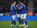 EPL PIX: Wins for Leicester, Palace; West Ham held