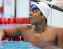 Nataraj swims to a hat-trick of records at Worlds