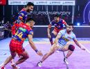 Kabaddi League PIX: Warriors edge Yoddha in opener