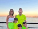 It's a Neon Christmas for Messi and family