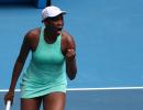 Ageless Venus inspires fellow pros at Australian Open