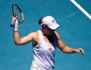 Aus Open: No Ash Wednesday as Barty knocked out