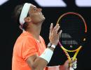 Nadal's grand ambitions thwarted in Australia again