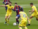 Football PIX: Cadiz stun Barca; Lukaku has last laugh