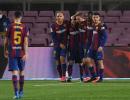 Messi double helps Barca see off Elche