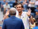 Medvedev gets shot at No.2 ranking after Nadal pullout