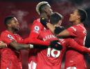 EPL: Man United close in on Liverpool with Villa win