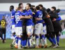 Serie A PICS: Sampdoria stun Inter Milan