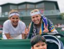 Sania's son Izhaan makes Wimbledon debut