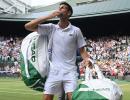 Djokovic downs Kudla to reach Wimbledon last 16