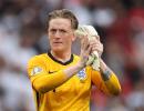 England 'keeper Pickford breaks 55-year-old record