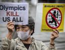 PICS: Anti-Olympics protestors at torch relay ceremony