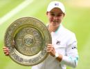 PIX: Barty beats Pliskova to win Wimbledon title