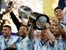 PICS: Messi wins first major title with Argentina