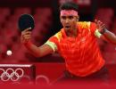 Olympics TT: Sharath enters 3rd round; Manika loses