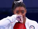 Olympics: Biles out of next event at Tokyo Games