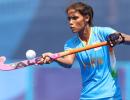 Katariya 'tricks' as India women make hockey quarters