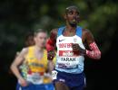 Farah misses Olympic 10,000m qualification time