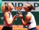 Krejcikova completes titles sweep in Paris