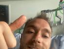 Eriksen thanks fans from hospital bed