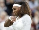 PIX: Wimbledon ends in tears for injured Serena