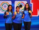 ISSF World Cup: India win women's 25m team pistol gold