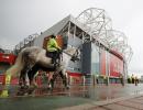 Liverpool bus blocked ahead of Man United clash