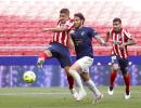 Soccer PIX: Suarez sends Atletico to brink of title