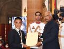 Khel Ratna Chhetri thanks physios, doctors for success